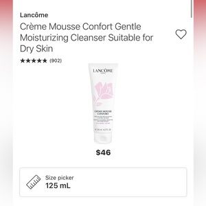 Lancôme Creme Mousse Confort Cleanser